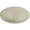 Ekena Millwork Shakuras Ceiling Medallion (Fits Canopies up to 5"), Hand-Painted Clear Yellow, 24"OD x 3"P CM24SHCYF - alternate 4